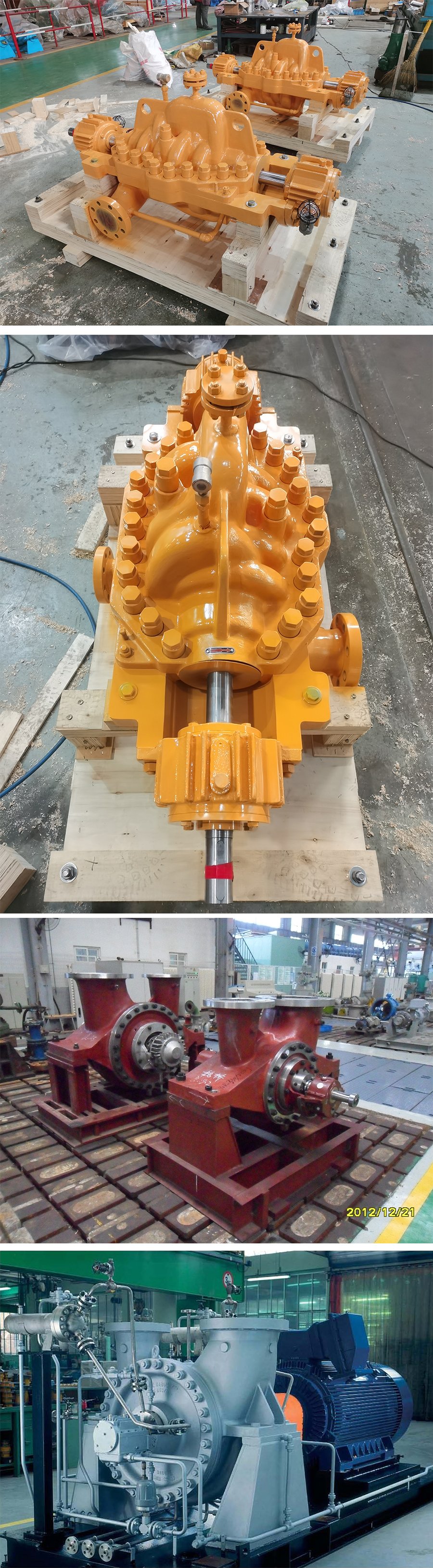 API610 BB2 Pumps Radially Split Volute Casing Double Suction Pumps